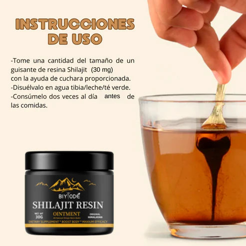 Shilajit 100% Puro 💎 Fuente de Energía Vital del Himalaya💎
