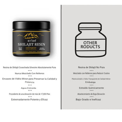 Shilajit 100% Puro 💎 Fuente de Energía Vital del Himalaya💎